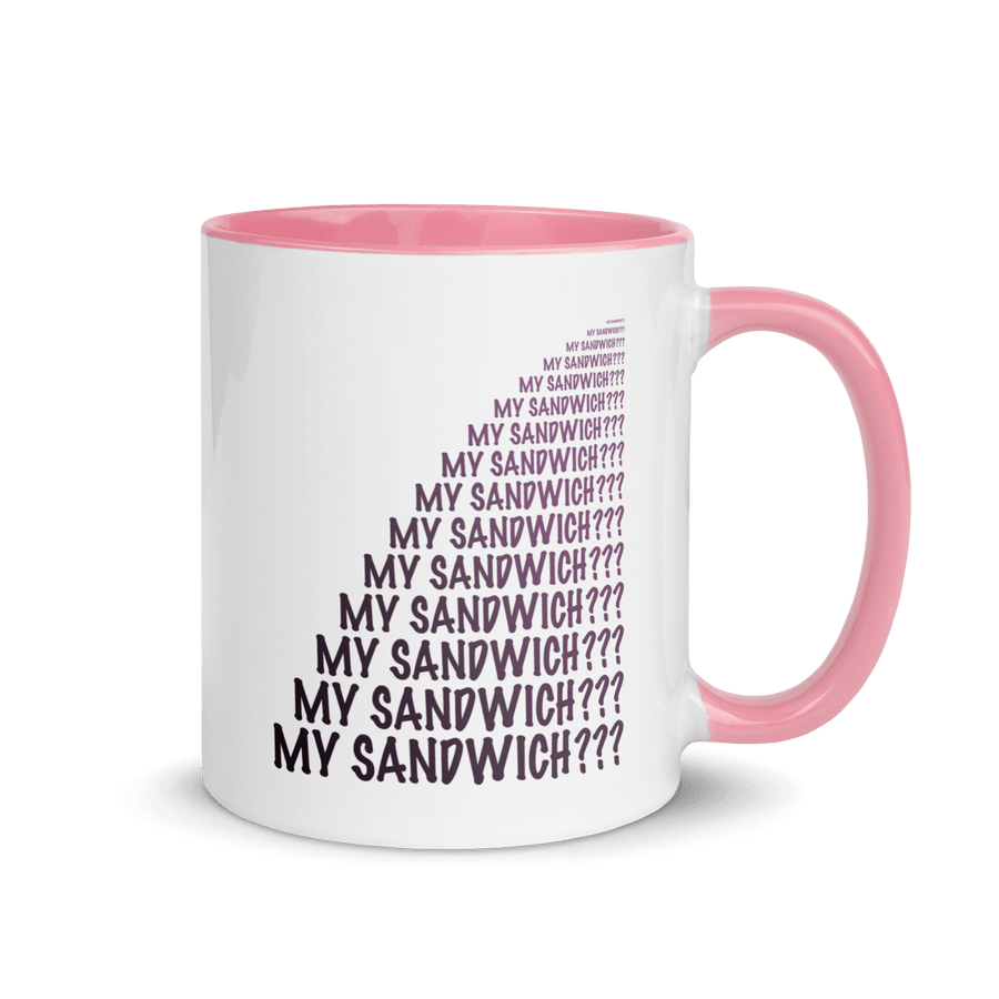 My Sandwich? Mug with Color Inside