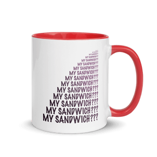 My Sandwich? Mug with Color Inside