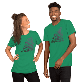 My Sandwich? Unisex t-shirt VAWDesigns