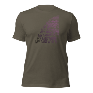 My Sandwich? Unisex t-shirt VAWDesigns
