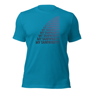 My Sandwich? Unisex t-shirt VAWDesigns