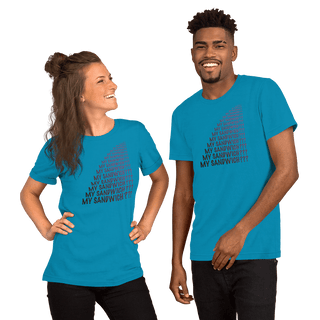 My Sandwich? Unisex t-shirt VAWDesigns