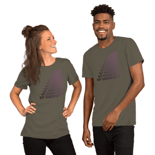 My Sandwich? Unisex t-shirt VAWDesigns