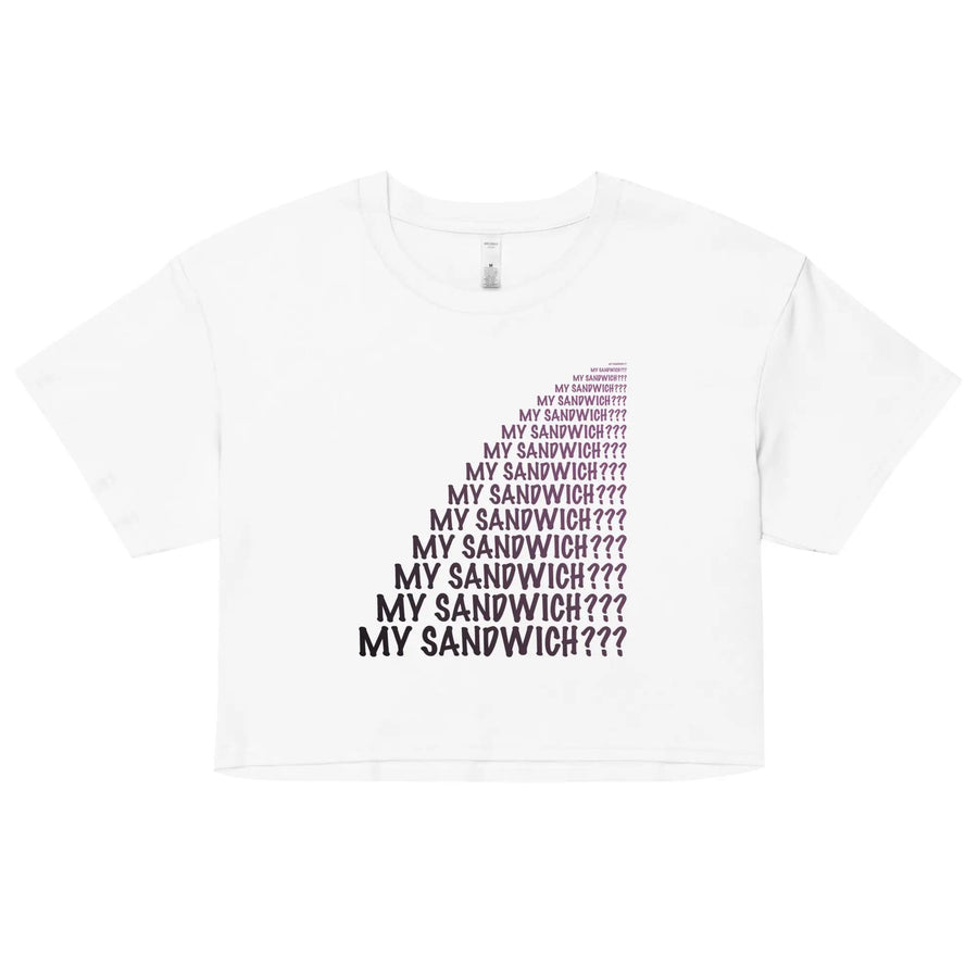 My Sandwich? Women’s crop top