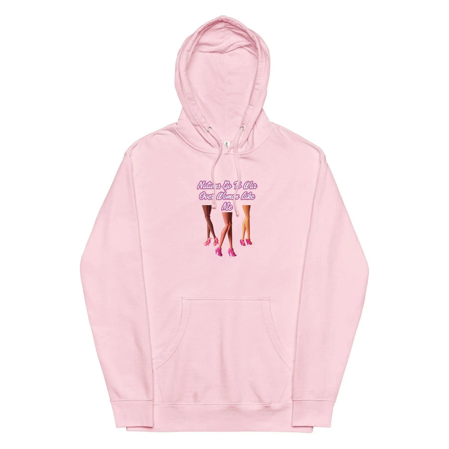 Nations Go To War Over Women Like Me Unisex midweight hoodie