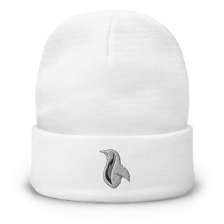 Penguin Logo Embroidered Beanie VAWDesigns