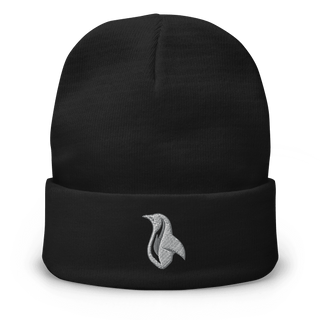 Penguin Logo Embroidered Beanie VAWDesigns