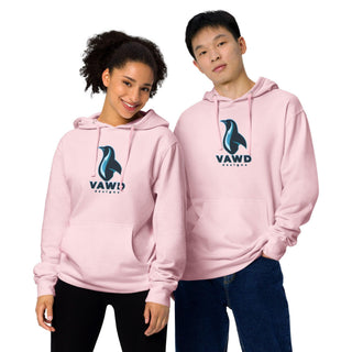 Penguin Logo Unisex midweight hoodie VAWDesigns