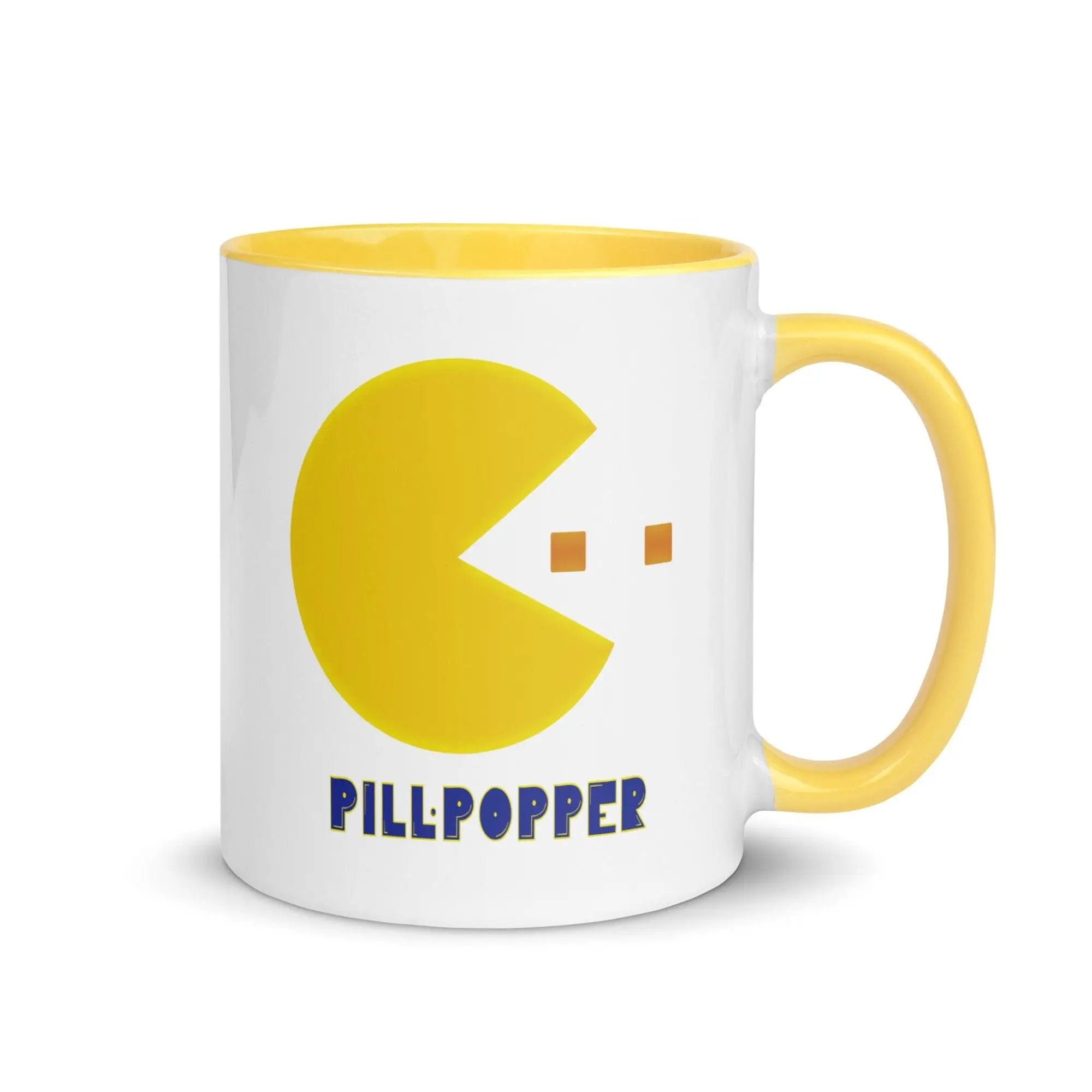 Pill-Popper Mug with Color Inside VAWDesigns
