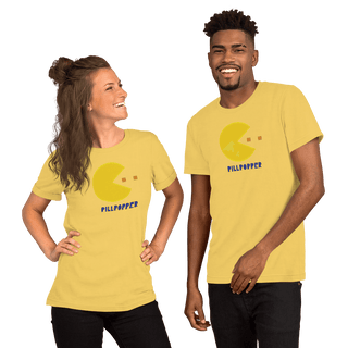 Pill-Popper Unisex t-shirt VAWDesigns