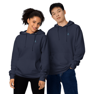 Purrr...Unisex midweight hoodie (BACK) VAWDesigns