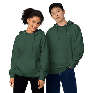 Purrr...Unisex midweight hoodie (BACK) VAWDesigns