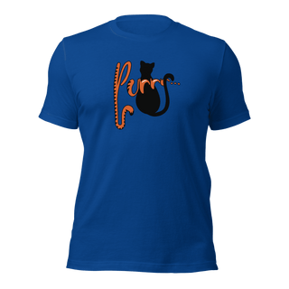 Purrr...Unisex t-shirt VAWDesigns
