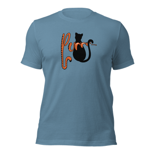 Purrr...Unisex t-shirt VAWDesigns