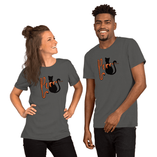 Purrr...Unisex t-shirt VAWDesigns