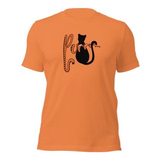 Purrr...Unisex t-shirt VAWDesigns