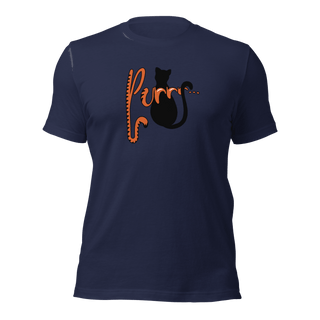 Purrr...Unisex t-shirt VAWDesigns