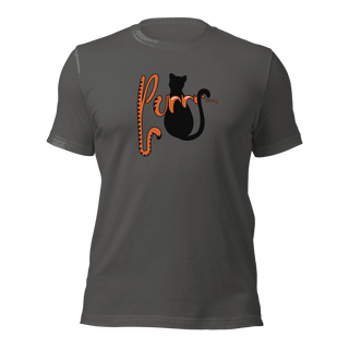 Purrr...Unisex t-shirt VAWDesigns
