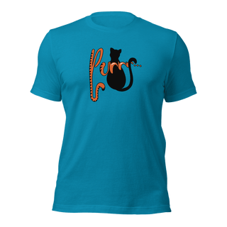 Purrr...Unisex t-shirt VAWDesigns