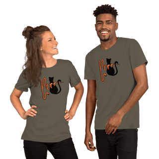 Purrr...Unisex t-shirt VAWDesigns