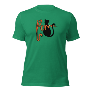 Purrr...Unisex t-shirt VAWDesigns
