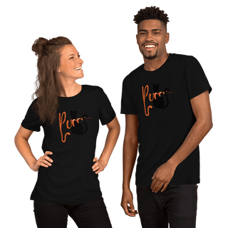 Purrr...Unisex t-shirt VAWDesigns