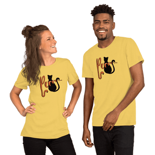 Purrr...Unisex t-shirt VAWDesigns