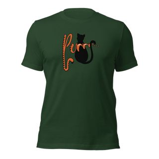 Purrr...Unisex t-shirt VAWDesigns