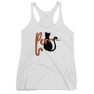 Purrr.... Women's Racerback Tank