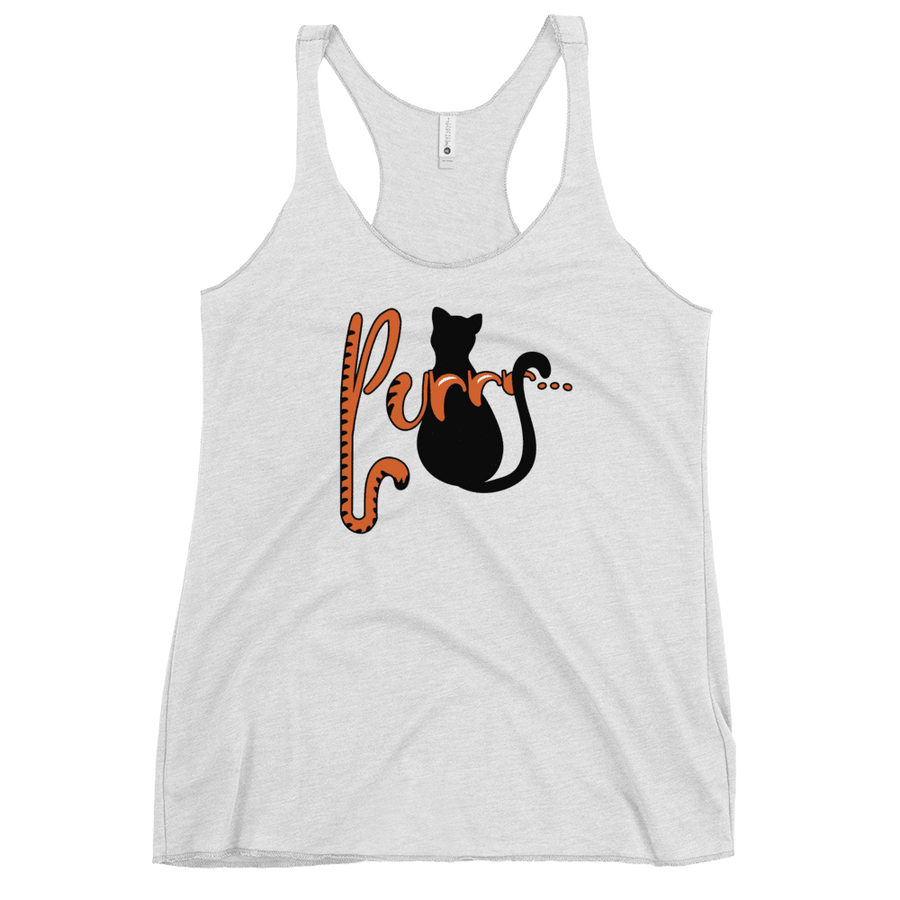 Purrr.... Women's Racerback Tank