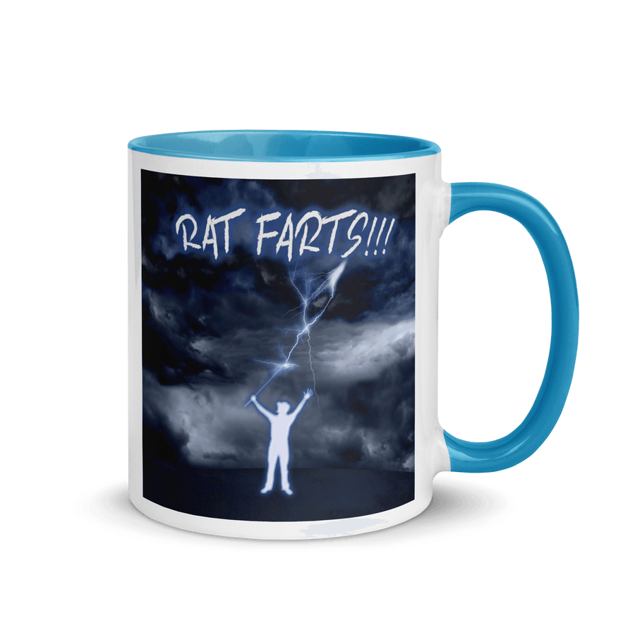 Rat Farts! Mug with Color Inside