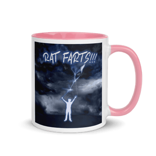 Rat Farts! Mug with Color Inside