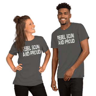 Rebel Scum And Proud Unisex t-shirt VAWDesigns