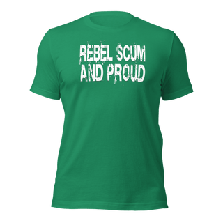 Rebel Scum And Proud Unisex t-shirt VAWDesigns