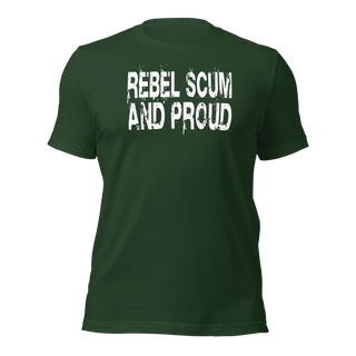 Rebel Scum And Proud Unisex t-shirt VAWDesigns