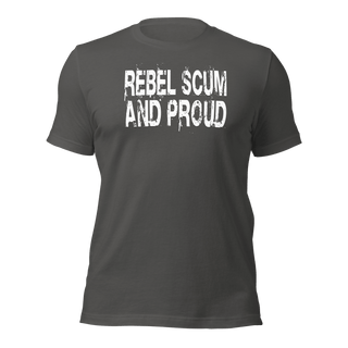 Rebel Scum And Proud Unisex t-shirt VAWDesigns
