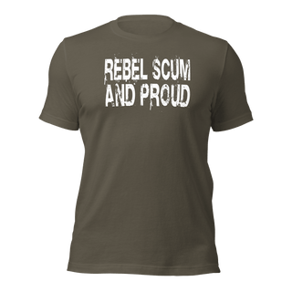 Rebel Scum And Proud Unisex t-shirt VAWDesigns