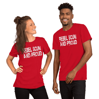 Rebel Scum And Proud Unisex t-shirt VAWDesigns
