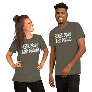 Rebel Scum And Proud Unisex t-shirt VAWDesigns