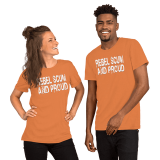 Rebel Scum And Proud Unisex t-shirt VAWDesigns