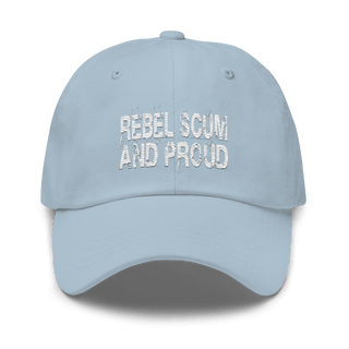 Rebel Scum and Proud Dad hat VAWDesigns