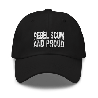 Rebel Scum and Proud Dad hat VAWDesigns