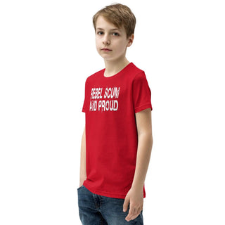 Rebel Scum and Proud Youth Short Sleeve T-Shirt VAWDesigns