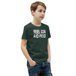 Rebel Scum and Proud Youth Short Sleeve T-Shirt VAWDesigns