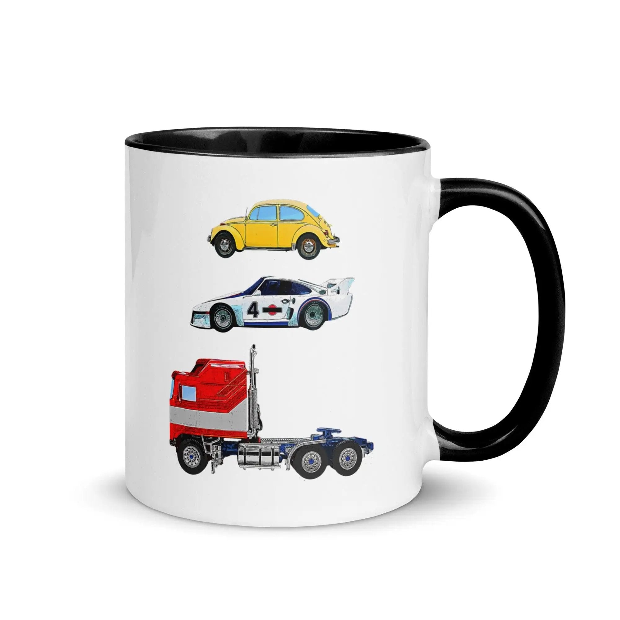 Roll Out! Mug with Color Inside VAWDesigns