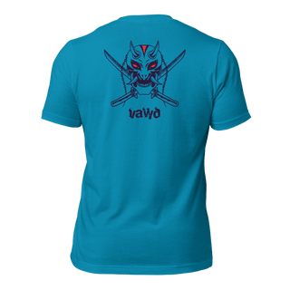 Samurai Demon Unisex t-shirt (BACK) VAWDesigns