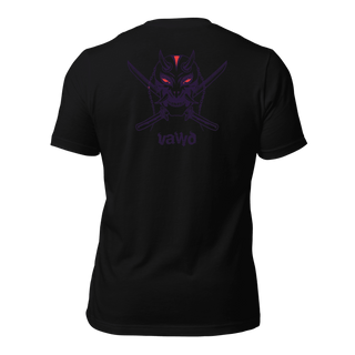 Samurai Demon Unisex t-shirt (BACK) VAWDesigns