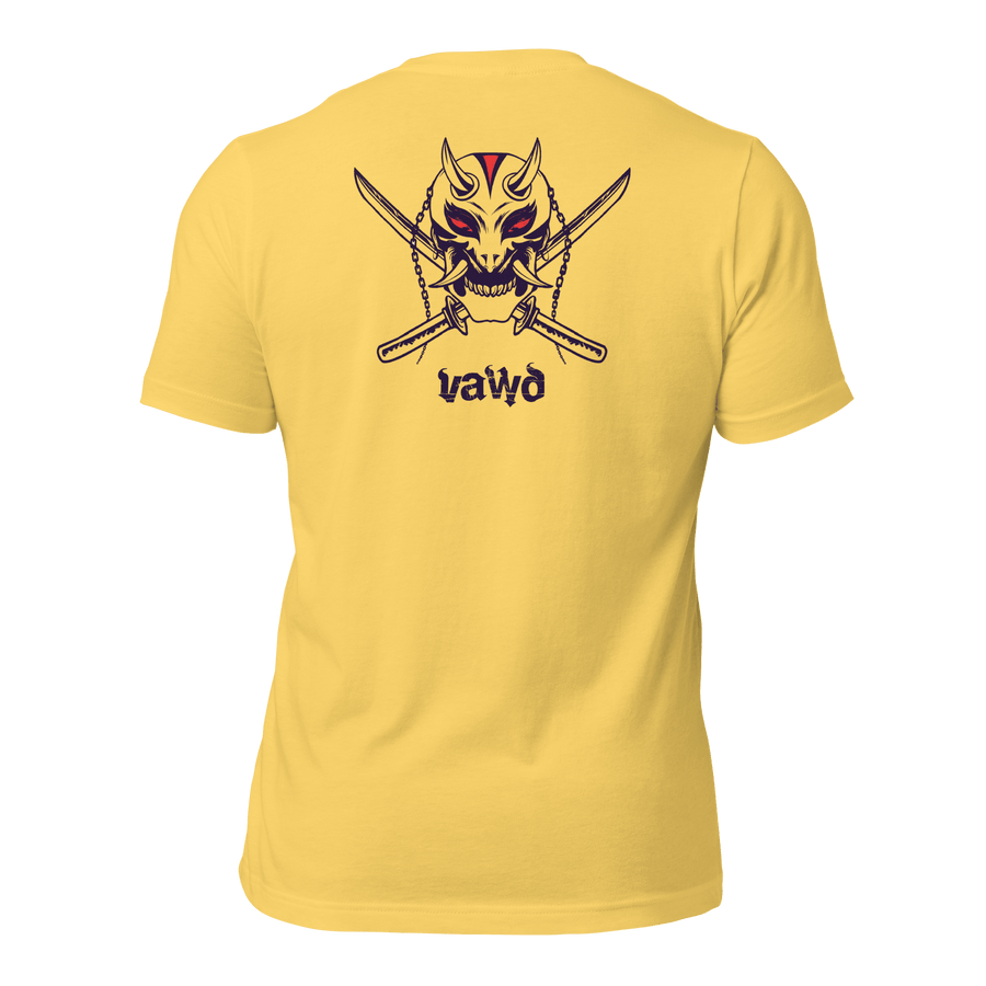 Samurai Demon Unisex t-shirt (BACK)