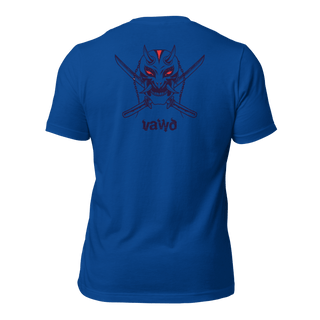 Samurai Demon Unisex t-shirt (BACK) VAWDesigns