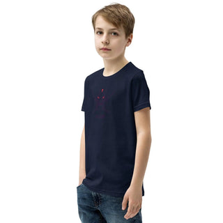 Samurai Demon Youth Short Sleeve T-Shirt VAWDesigns